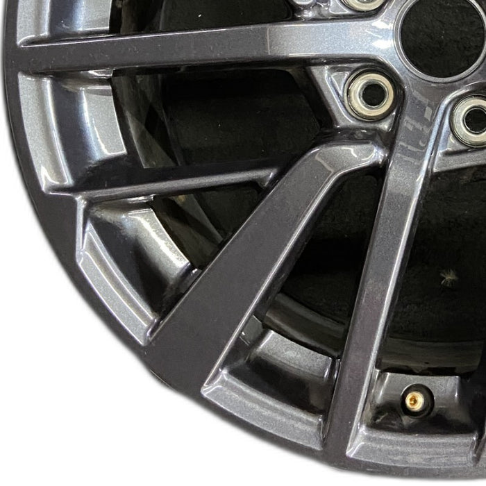 18" SUBARU WRX 22 18x8-1/2 alloy gunmetal Original OEM Wheel Rim