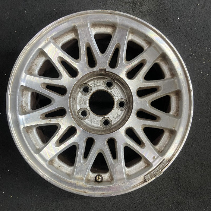 16" FORD LINCOLN & TOWN CAR 99 16x7 aluminum 12 spoke Y pattern dark argent pockets Original OEM Wheel Rim