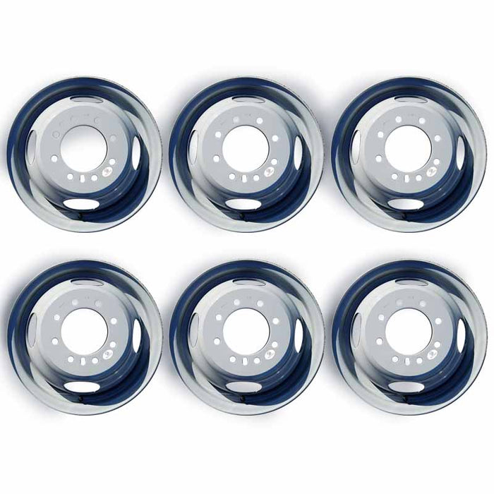 Set of 6 Brand New 16" 16x6 Steel Dually Wheel for 1985-1997 FORD F350 DRW OEM Quality Replacement Rim
