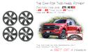 For Ford F-150 OEM Design Wheel 20" 20X8.5 2021-2023 Dark Grey Set of 4 - Angle View
