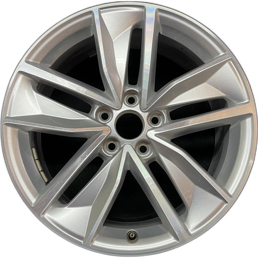 18" AUDI Q3 17-18 18x7 Original OEM Wheel Rim - Front View