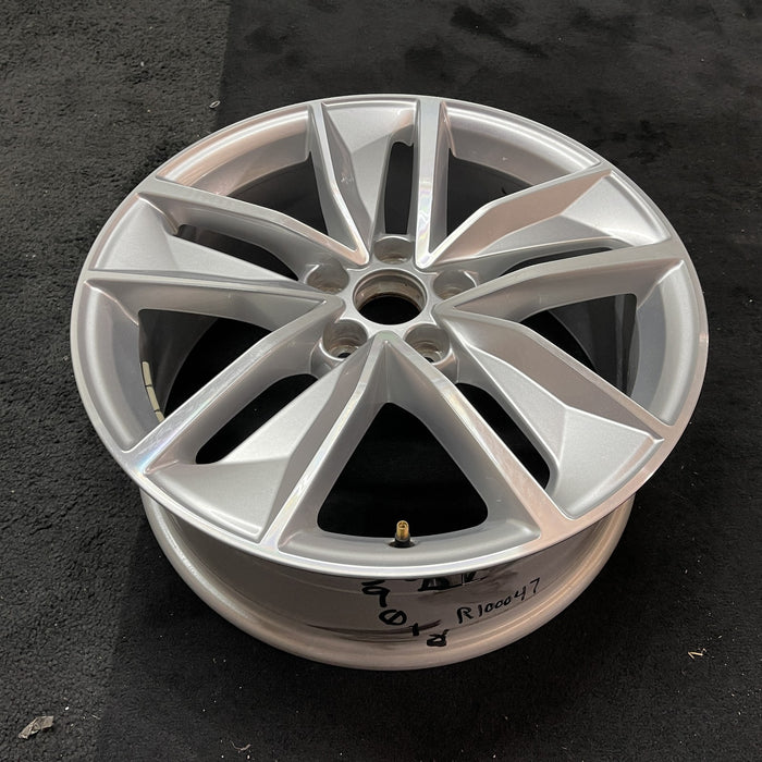 18" AUDI Q3 17-18 18x7 Original OEM Wheel Rim - Side Profile