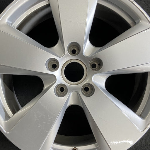 19" PORSCHE CAYENNE 19-23 19x8.5 5 spoke Original OEM Wheel Rim - Angle View