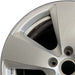19" PORSCHE CAYENNE 19-23 19x9.5 5 spoke Original OEM Wheel Rim - Angle View