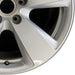 19" PORSCHE CAYENNE 19-23 19x9.5 5 spoke Original OEM Wheel Rim - Close-Up Detail