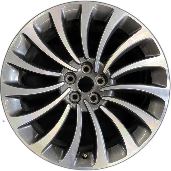 20" AVIATOR 20 20x8 15 spoke Original OEM Wheel Rim - Front View