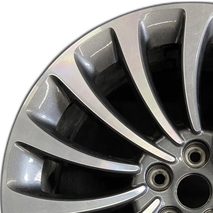 20" AVIATOR 20 20x8 15 spoke Original OEM Wheel Rim - Angle View