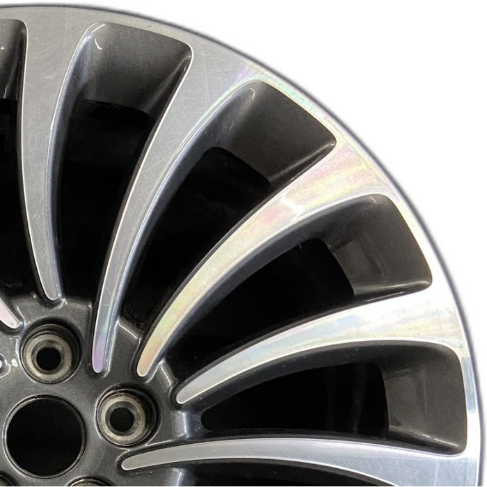 20" AVIATOR 20 20x8 15 spoke Original OEM Wheel Rim - Side Profile
