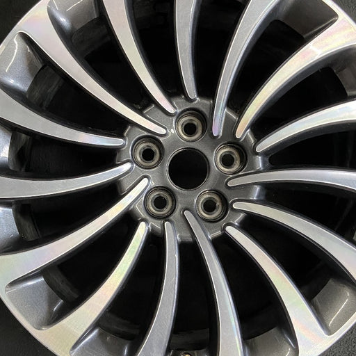 20" AVIATOR 20 20x8 15 spoke Original OEM Wheel Rim - Angle View