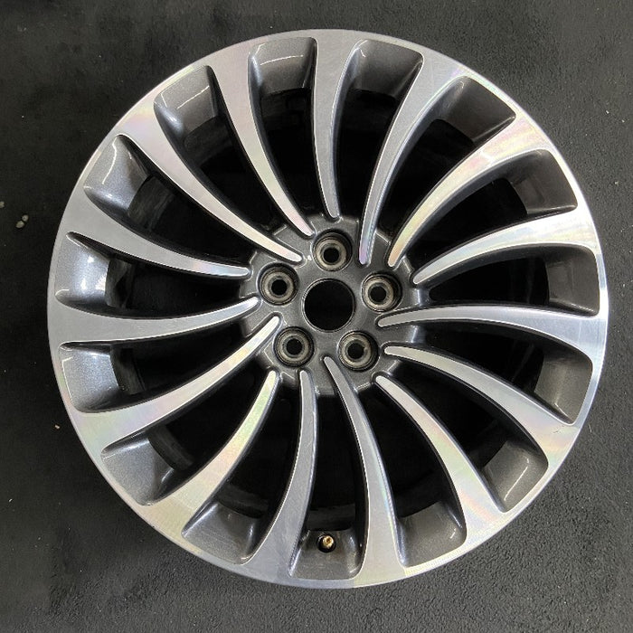 20" AVIATOR 20 20x8 15 spoke Original OEM Wheel Rim - Front View