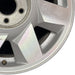 17" DEVILLE 00 5 lug DTS 17x7.5 7 directial spoke silver finish opt N93 - Close-Up Detail