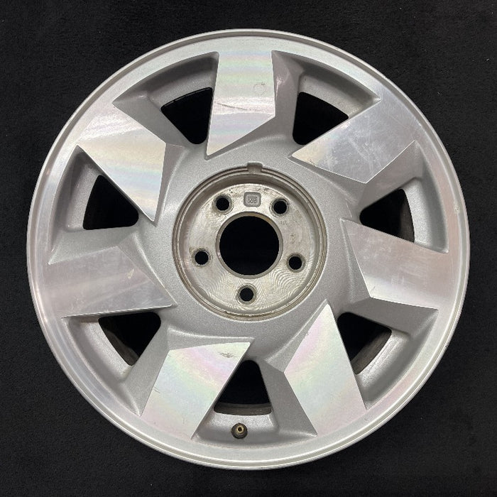 17" DEVILLE 00 5 lug DTS 17x7.5 7 directial spoke silver finish opt N93 - Additional View