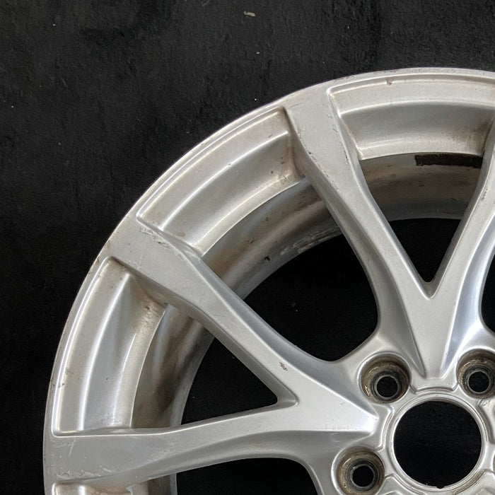 18" AUDI A6 07-10 18x8 5 spoke double Original OEM Wheel Rim - Side Profile