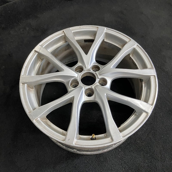 18" AUDI A6 07-10 18x8 5 spoke double Original OEM Wheel Rim - View 7