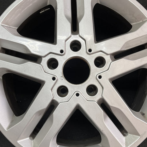 18" MERCEDES G-CLASS 11 463 Type; G550 18x7.5 5 split spoke Original OEM Wheel - Angle View
