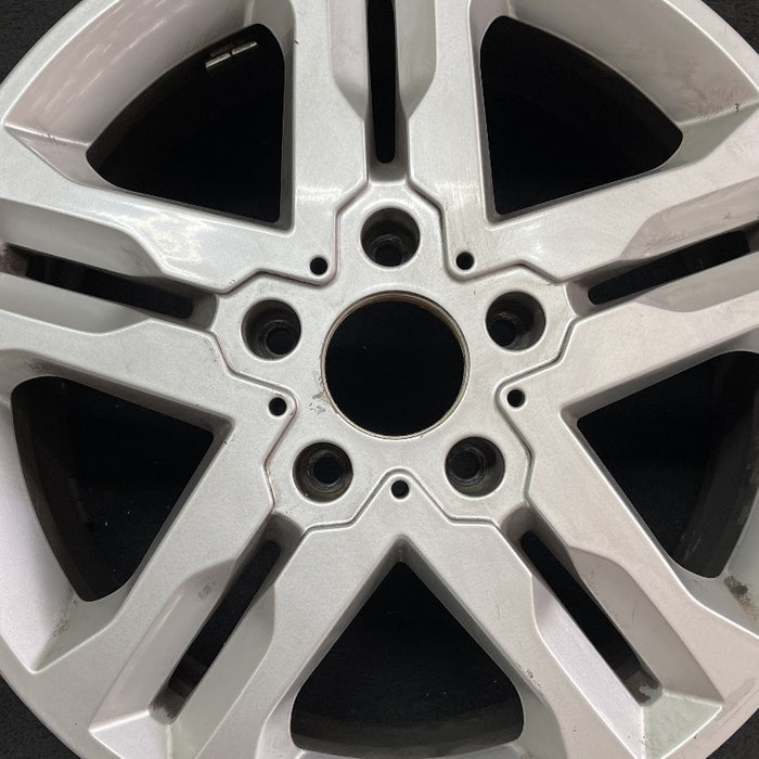 18" MERCEDES G-CLASS 11 463 Type; G550 18x7.5 5 split spoke Original OEM Wheel - Angle View