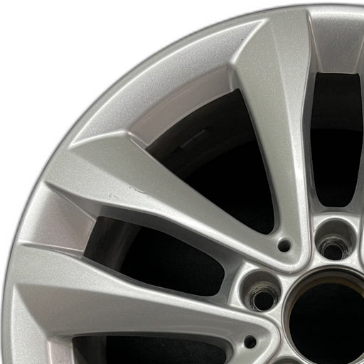 17" MERCEDES C-CLASS 19 205 Type Sedan C300 17x7 Original OEM Wheel Rim - Angle View