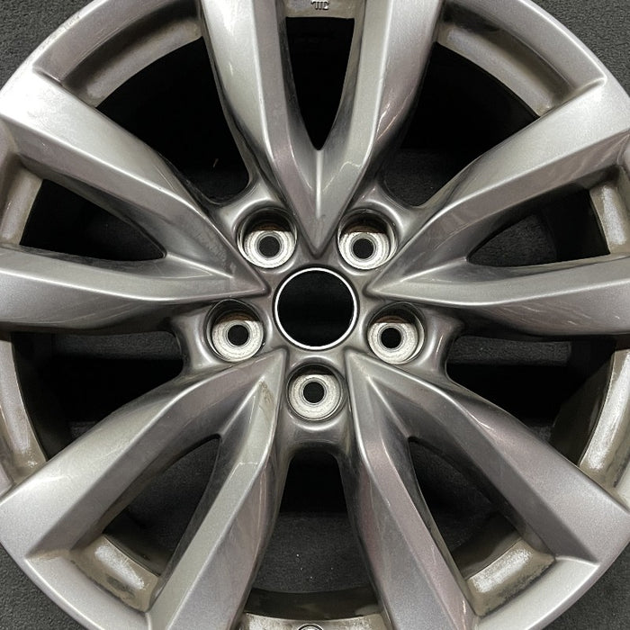 18" MAZDA CX-9 17-19 aluminum 18x7.5 Original OEM Wheel Rim - Angle View