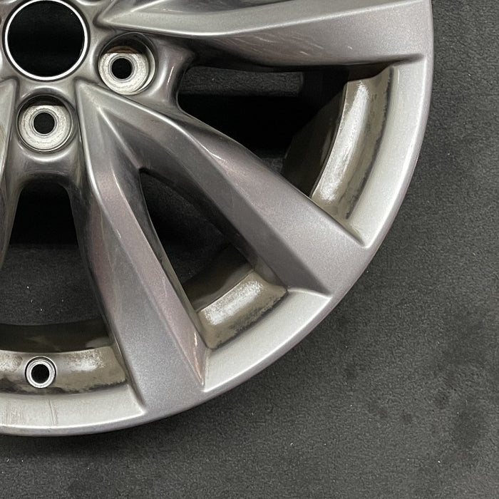18" MAZDA CX-9 17-19 aluminum 18x7.5 Original OEM Wheel Rim - Back View