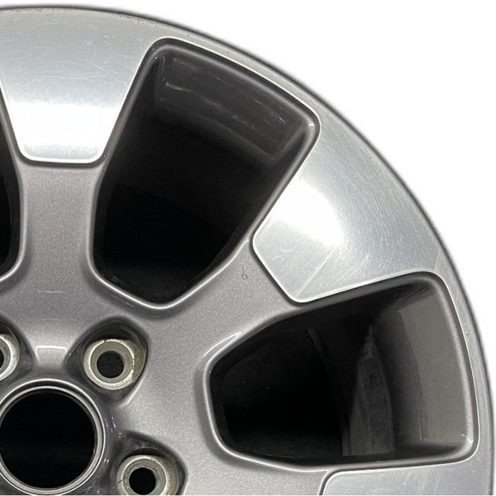 18" WRANGLER 18 VIN X 6th digit JL body 18x7.5 7 spoke opt WPT polished face with Tech gray pockets Original OEM Wheel Rim