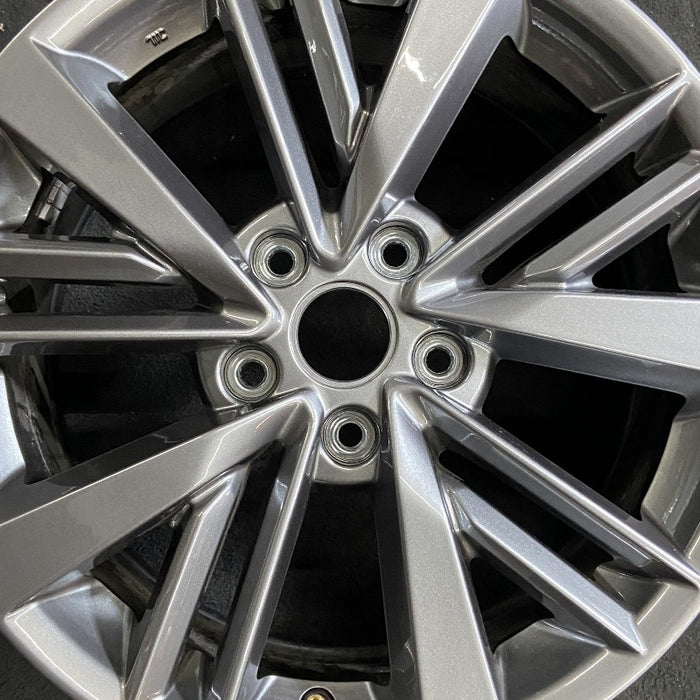 17" WRX 22-24 17x8 alloy WRX 15 spoke Original OEM Wheel Rim - Angle View