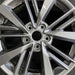 17" WRX 22-24 17x8 alloy WRX 15 spoke Original OEM Wheel Rim - Angle View