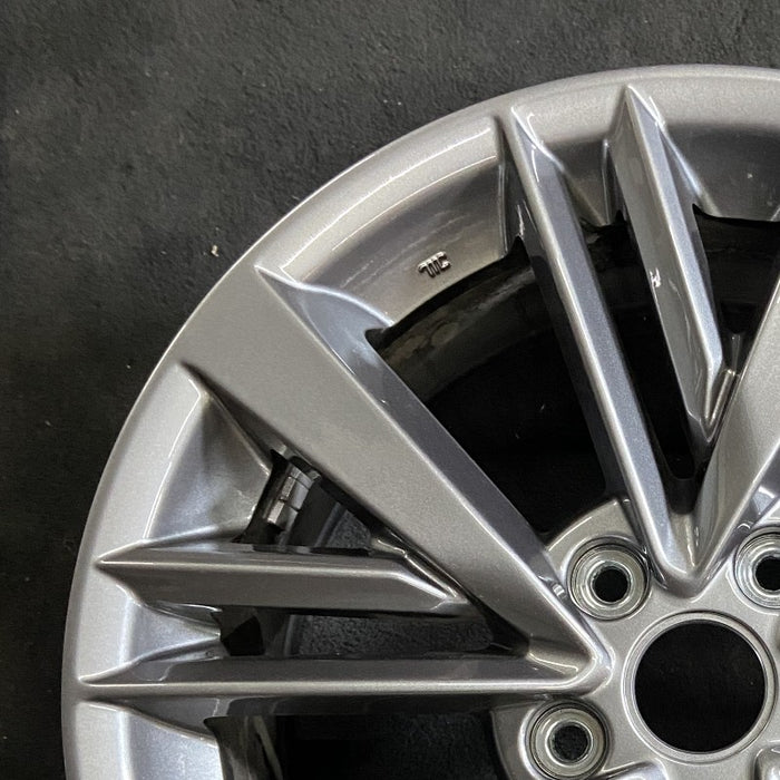 17" WRX 22-24 17x8 alloy WRX 15 spoke Original OEM Wheel Rim - Side Profile