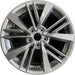 17" WRX 22-24 17x8 alloy WRX 15 spoke Original OEM Wheel Rim - Front View