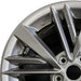 17" WRX 22-24 17x8 alloy WRX 15 spoke Original OEM Wheel Rim - Angle View