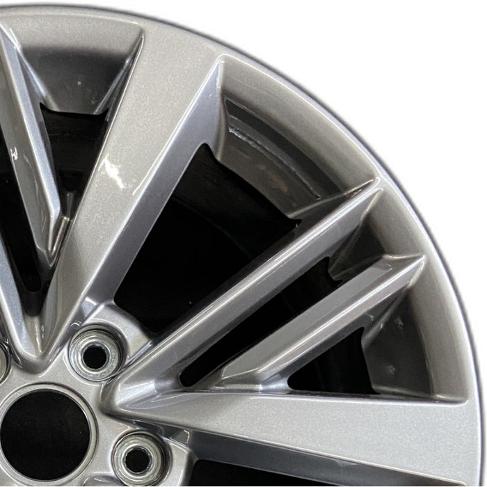 17" WRX 22-24 17x8 alloy WRX 15 spoke Original OEM Wheel Rim - Side Profile