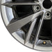 17" WRX 22-24 17x8 alloy WRX 15 spoke Original OEM Wheel Rim - Back View