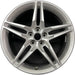 19" MUSTANG 18-19 19x9 aluminum 10 spoke 5 split spoke Original OEM Wheel Rim - Front View
