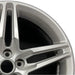 19" MUSTANG 18-19 19x9 aluminum 10 spoke 5 split spoke Original OEM Wheel Rim - Side Profile