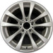 17" BMW 320i 12-13 , 17x7.5 , 5 spoke, V spoke, narrow spoke edge Original OEM - Front View