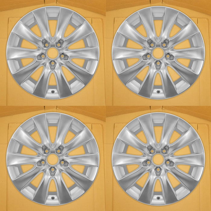 For Honda Accord OEM Design Wheel 18" 18x8 2008-2010 Silver Set of 4 Replacement Rim