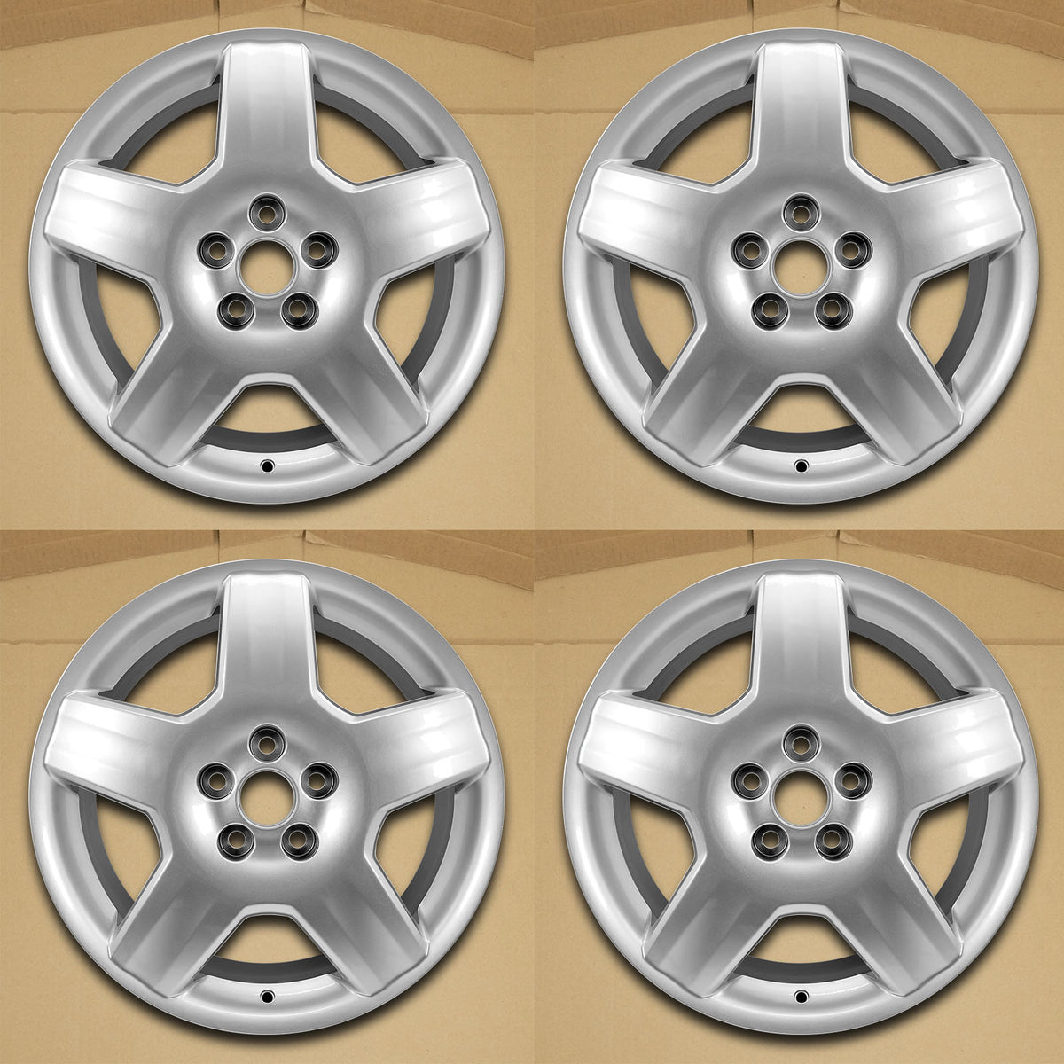 LS430 18インチ メッキホイール タイヤ 4本セット For LEXUS LS430 OEM Design Wheel 18