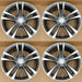 For BMW 3 Series 4 Series OEM Design Wheel 18" 18x8 Machined Grey 2012-2020 Set - Front View