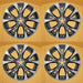 For Chrysler 200 OEM Design Wheel 19" 19x8 2015-2017 Grey Polished Set of 4 - Front View