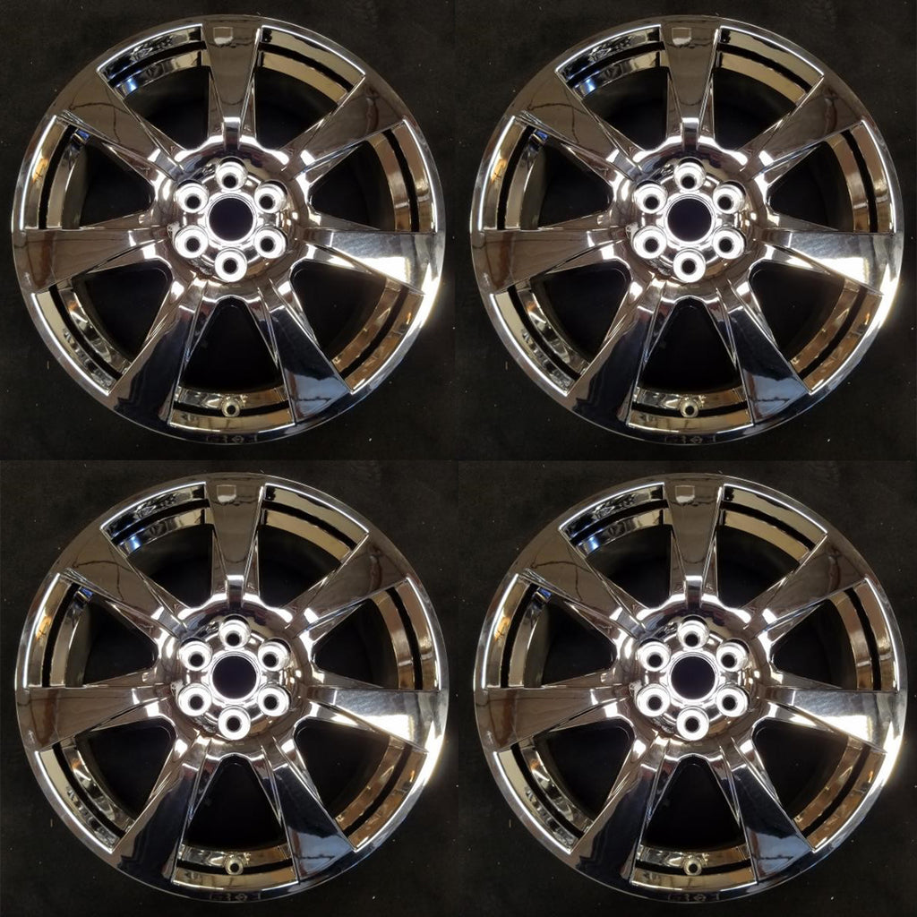Velospinner OEM Design 20" Wheel For Cadillac SRX 2010-2013 – Chrome Clad Cover, 5-120 Bolt Pattern, 4666