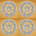 For Tesla Model 3 Model Y OEM Design Wheel 19" 19x9.5 2017-2023 Silver Set of 4 - Front View