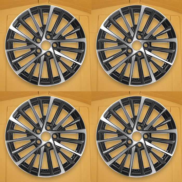 For Lexus ES300h ES250 ES350 OEM Design Wheel 18" 18x8 2022-2024 Machined Charcoal Set of 4 Replacement Rim