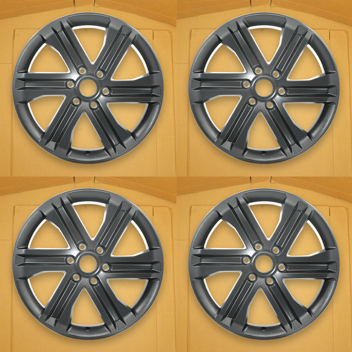 For Ford F-150 OEM Design Wheel 20" 20X8.5 2021-2023 Dark Grey Set of 4 - Front View