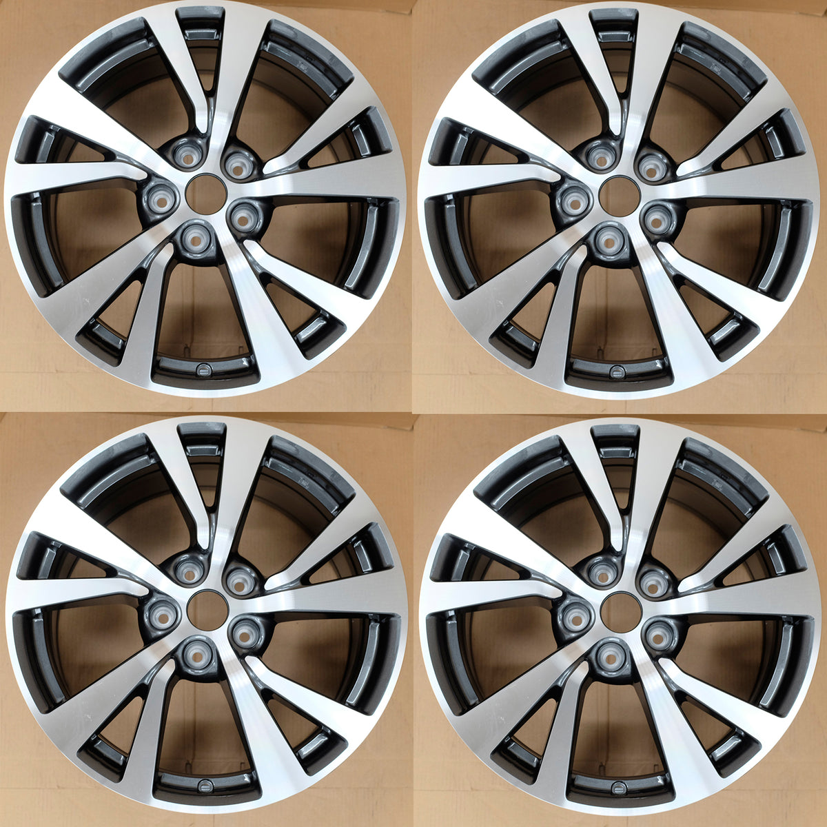 18” SET OF 4 18x8.5 MACHINED GREY Wheel for NISSAN MAXIMA 2016-2018 OE ...