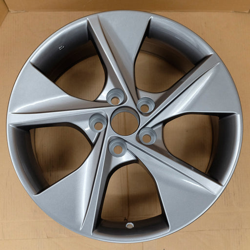 18” NEW Single 18x7.5 Charcoal Wheel for TOYOTA CAMRY 2012-2014 OEM Design - Front View