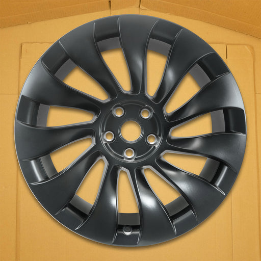 For Tesla Model 3 OEM Design Wheel 20" 2021-2023 CHARCOAL Single Replacement Rim - Front View