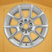 For Dodge Dart OEM Design Wheel 17" 17x7.5 2013-2016 Silver Set of 4 - Side Profile