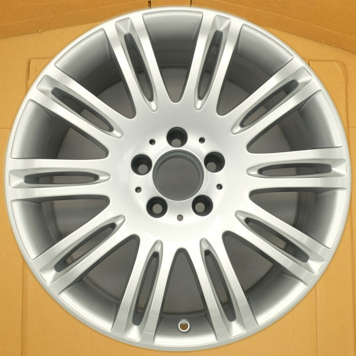 REAR For Mercedes E350 E550 OEM Design Wheel 18" 18x9 2007-2009 Silver Single Replacement Rim
