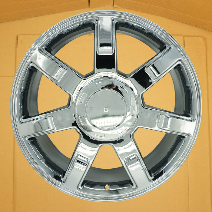 GMC CENTER CAPS 8 FOR 22 ESCALADE CHROME WHEELS RIMS 5309 SET OF FOUR NEW 4 eB GMC CENTER CAPS 8 FOR 22 ESCALADE CHROME WHEELS RIMS 5309 SET OF FOUR NEW 4 eB