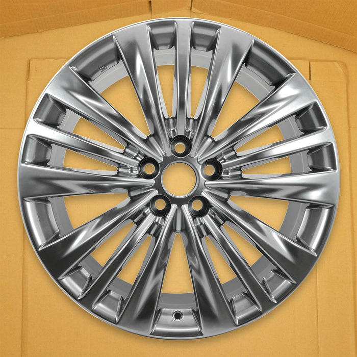 For Toyota Highlander OEM Design Wheel 20" 20X8 2020-2025 Hyper Silver Set of 4 Replacement Rim
