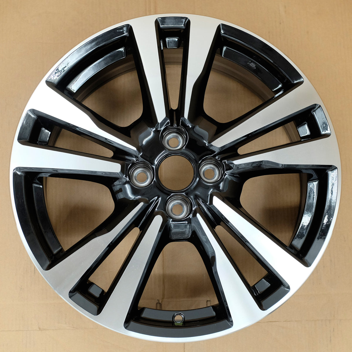 17” NEW Single 17x6.5 MACHINED BLACK Wheel for NISSAN KICKS 2018